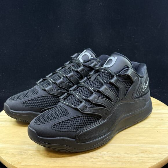 Nike KD18 Kevin Durant Size 9M Basketball Shoes Triple Black IM0634-001 main image 4